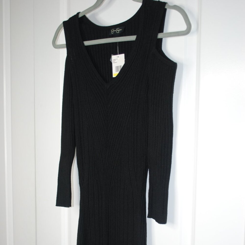 Jessica Simpson "Cold Shoulder" LBD